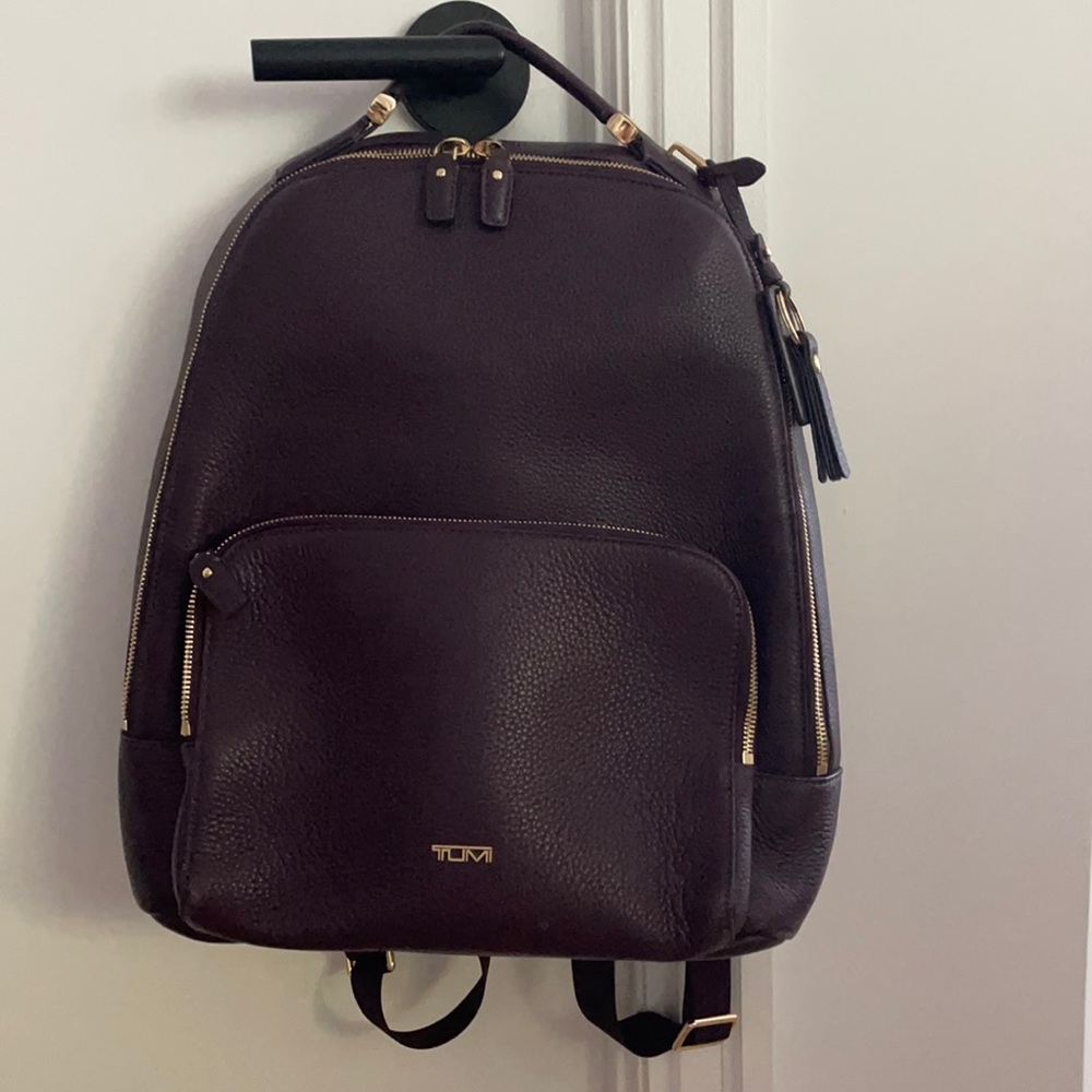 Tumi Women's Backpack - Dark Purple